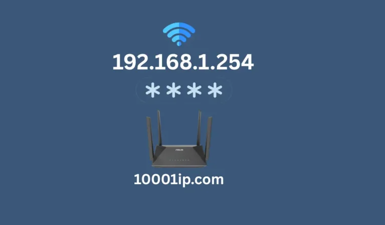 192.168.1.254 Admin Login - Panel Access & Setup