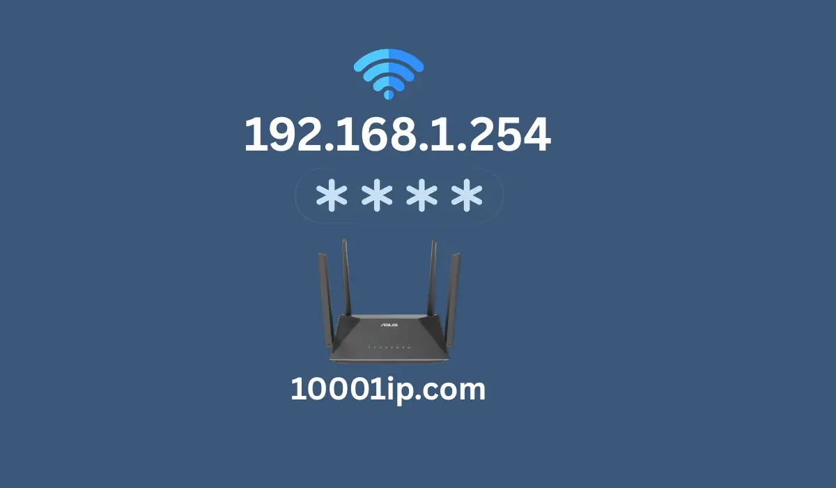192.168.1.254 Admin Login - Panel Access & Setup