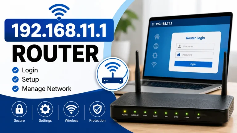 192.168.11.1 Router Login, Setup & Troubleshooting