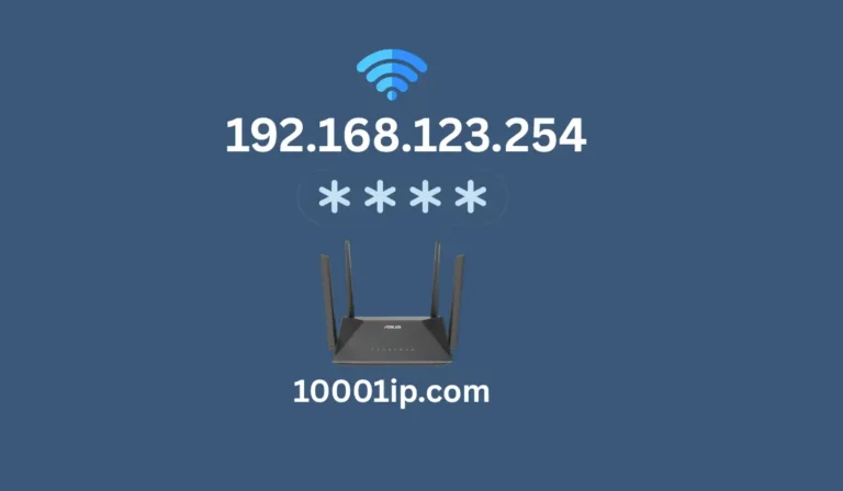 192.168.123.254 Admin Login - Panel Access & Setup