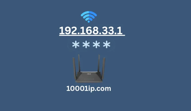 192.168.33.1 – Default Login, Password & Reset Guide