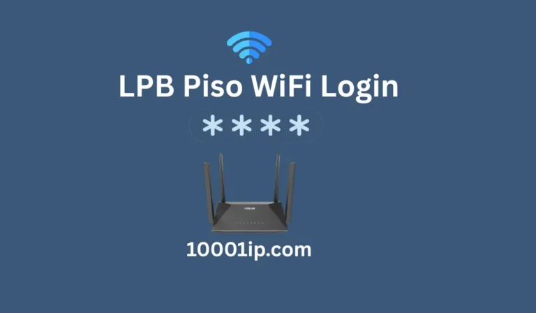 LPB Piso WiFi Login and Password Complete Setup Guide (2026)