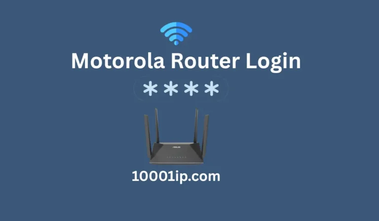 Motorola Router Login Complete Guide to Access Admin Panel (2026)